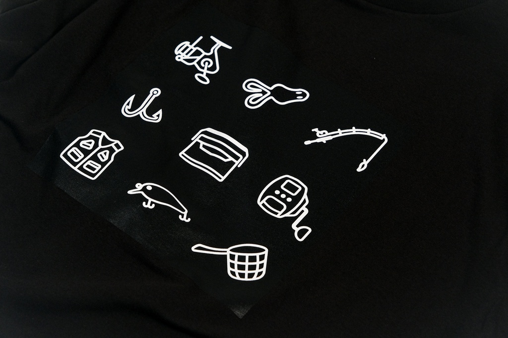 TEE-SHIRT PICTO NOIR 01