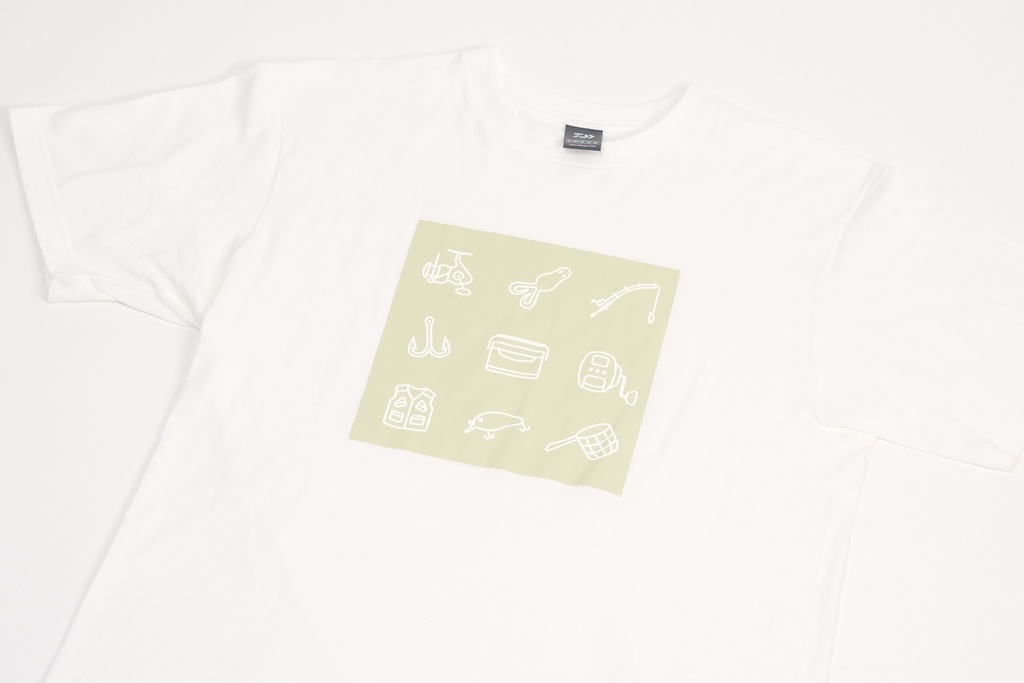 TEE-SHIRT PICTO BLANC 01