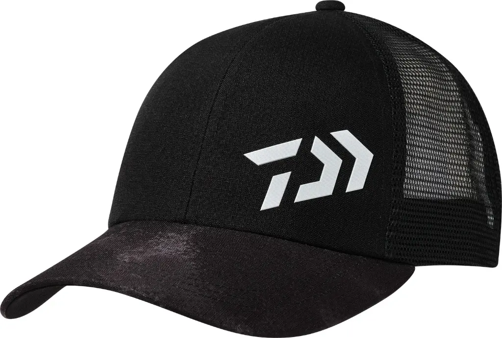 CASQUETTE MESH NOIRE CAMOUFLAGE LOGO 3D