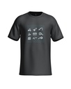 TEE-SHIRT PICTO NOIR