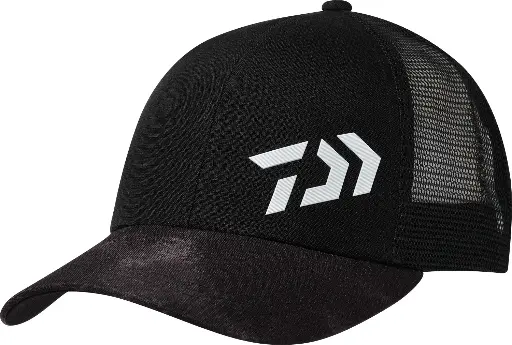 [08382515] CASQUETTE MESH NOIRE CAMOUFLAGE LOGO 3D